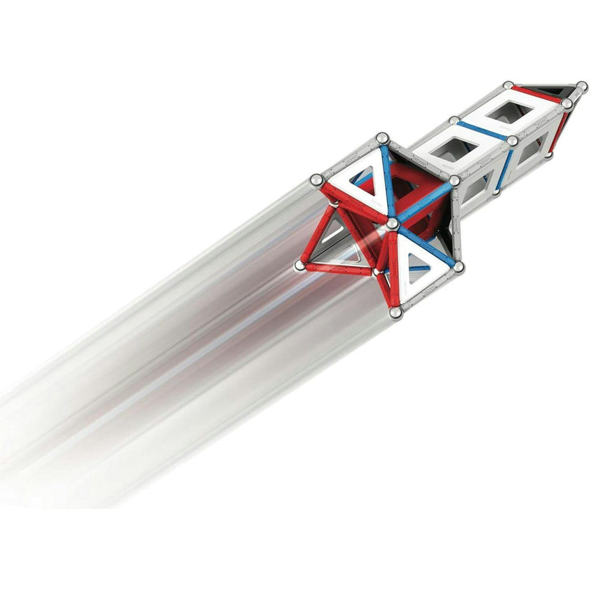 Geomag™ NASA Rocket 103 Piece Magnetic STEM Building Playset - 3y