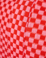 Checkered Weekender Duffel Bag