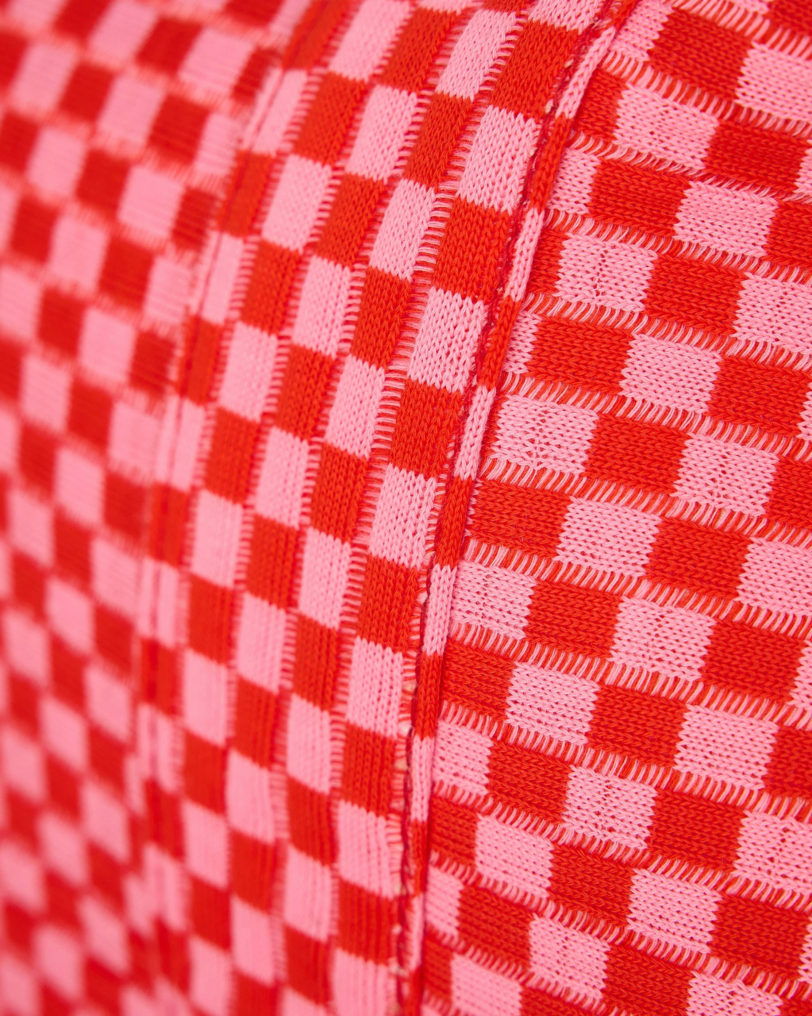 Checkered Weekender Duffel Bag