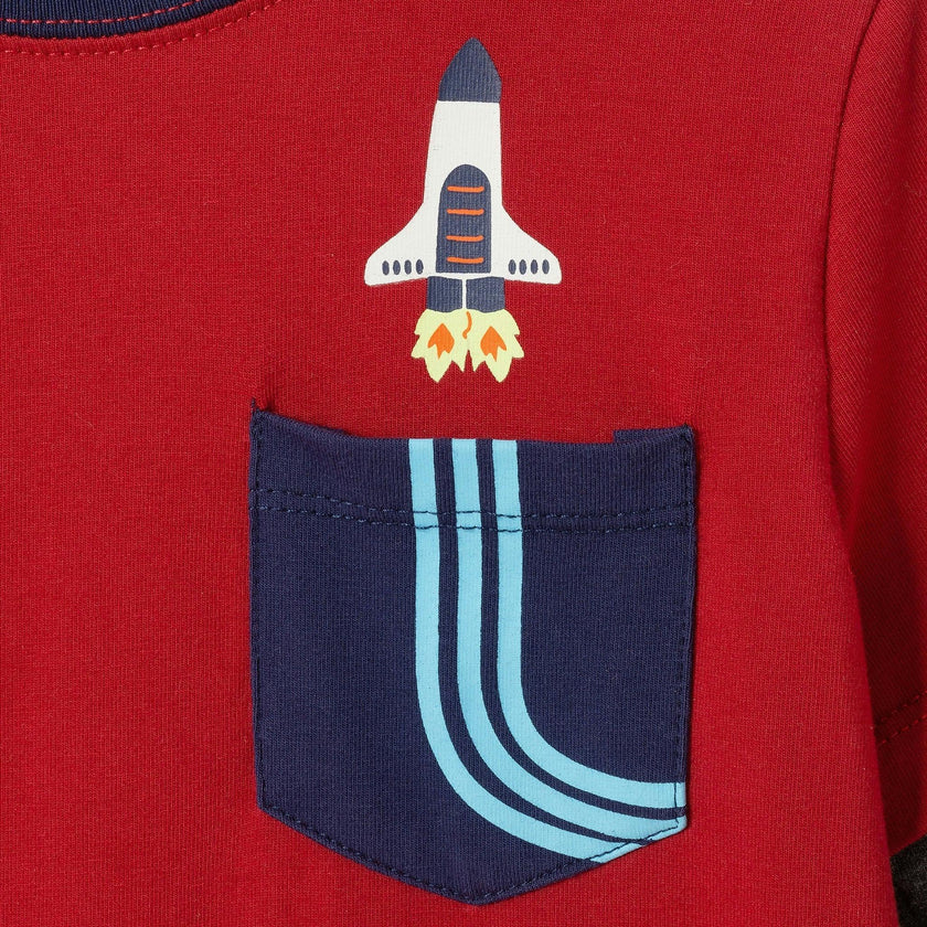 Twofer Pocket Tee Set | Rocket-Ship