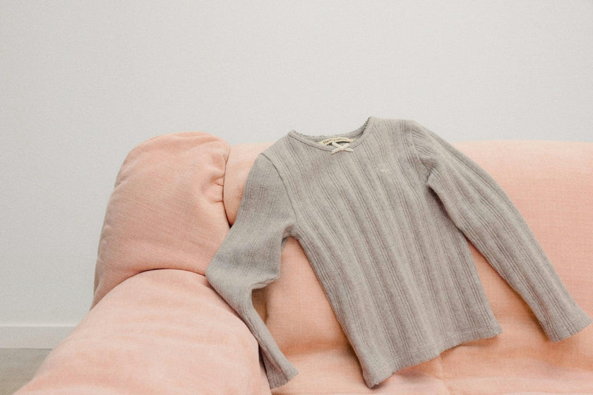 TNS Logo Tee Mid Grey Melange