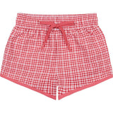 Boys Poppy Gingham Boardie