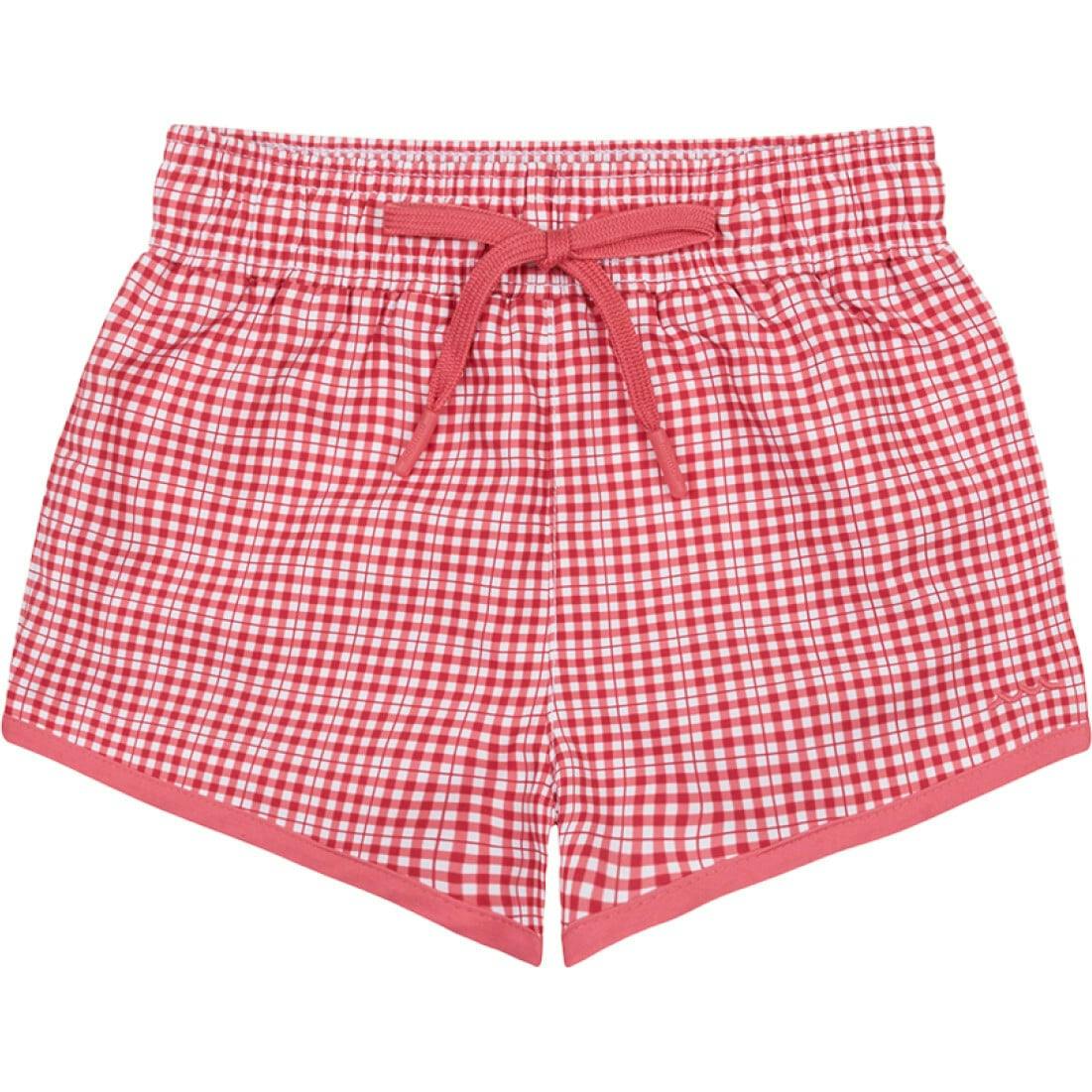 Boys Poppy Gingham Boardie