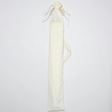 Luxe Beach Umbrella: Cream