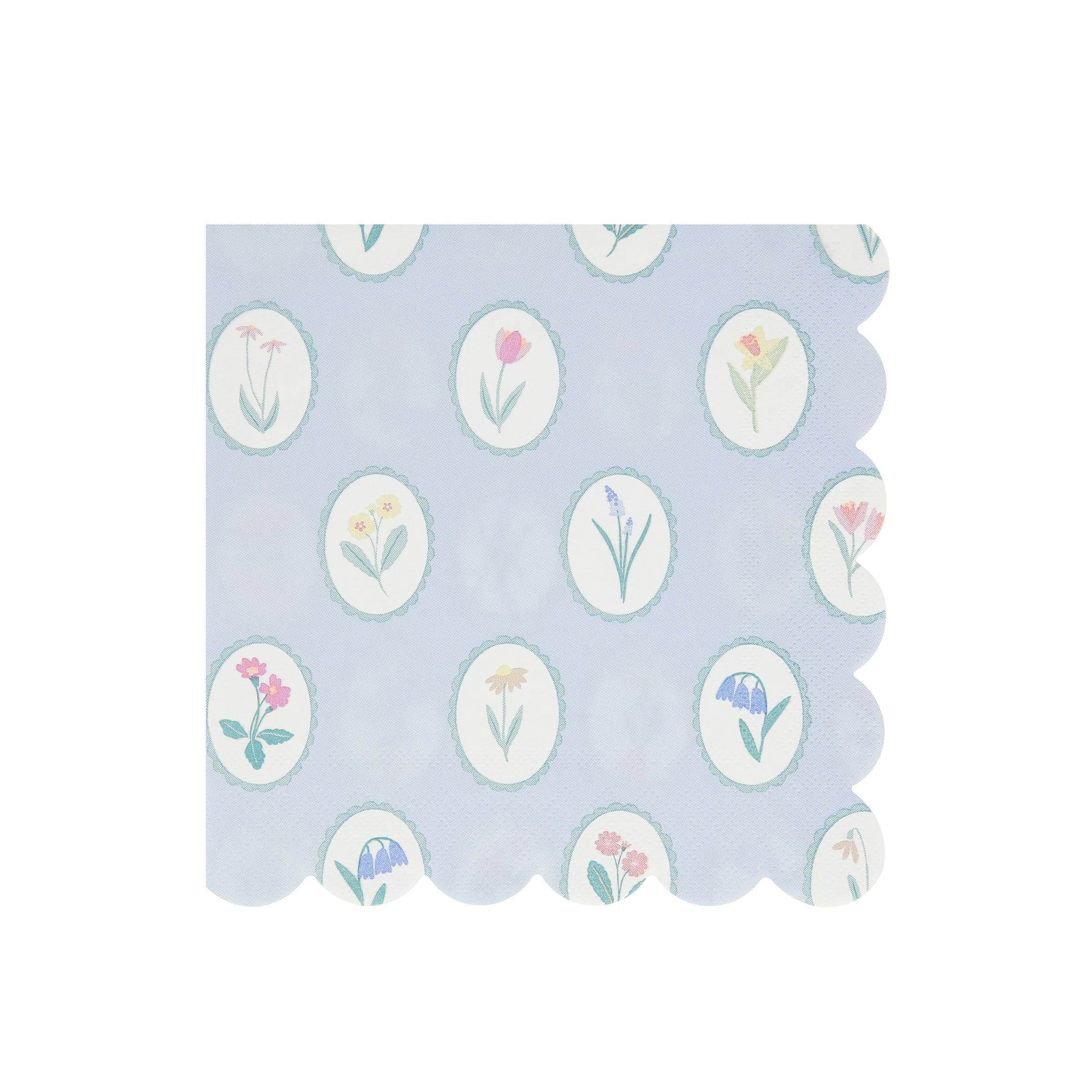 Bloomsbury Floral Pattern Large Napkins