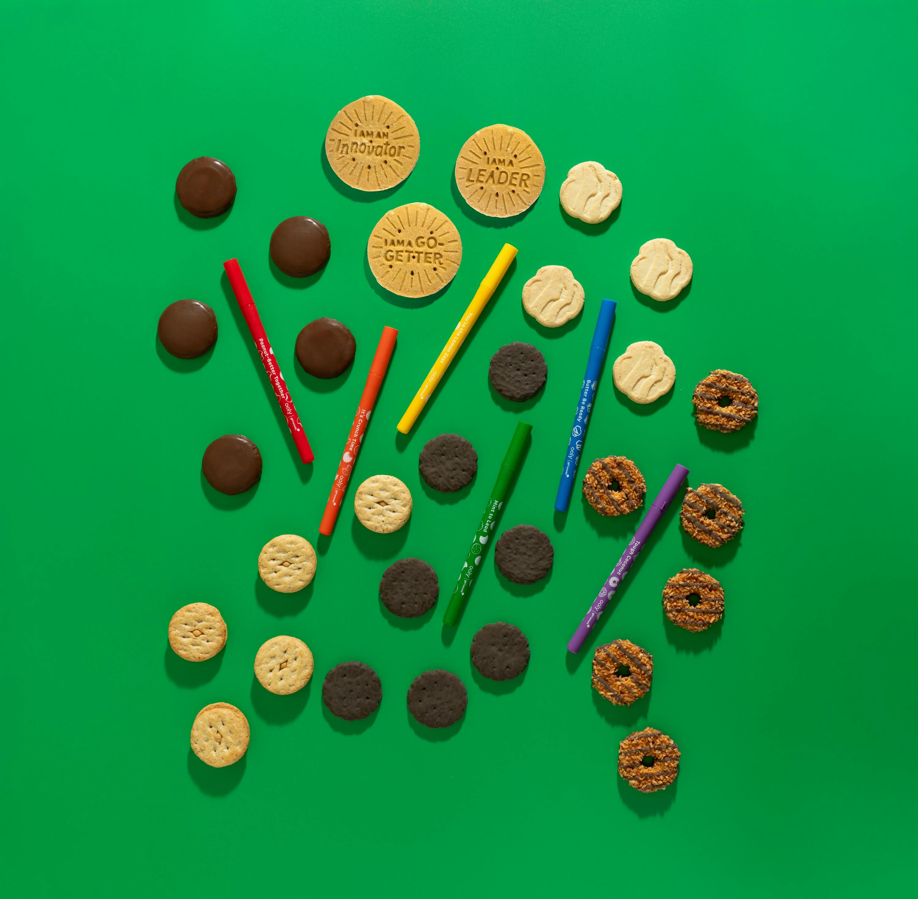 OOLY x Girl Scouts Cookie Scented Gel Pens - Set of 6