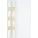 Gold Pineapple Table Candles