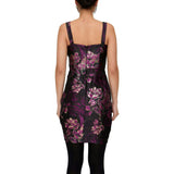 Derry Floral Lurex Jacquard Midi Dress