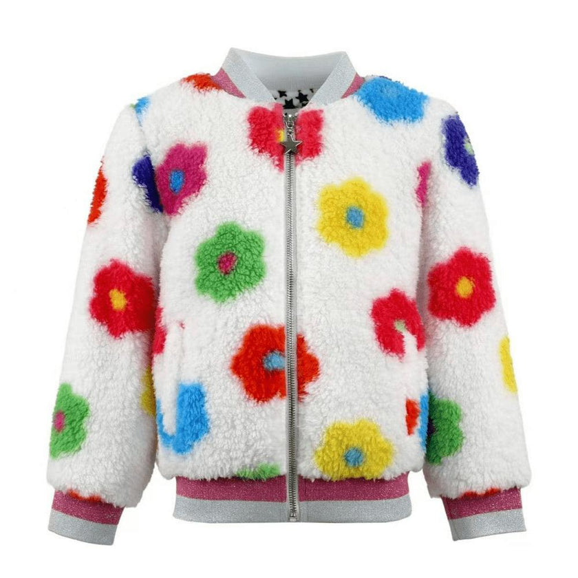 Rainbow Daisy Bomber