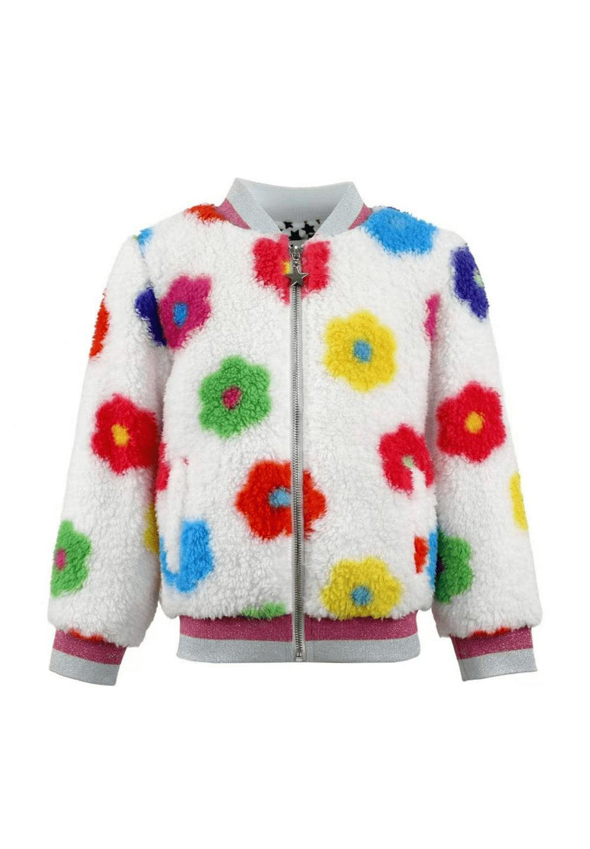 Rainbow Daisy Bomber