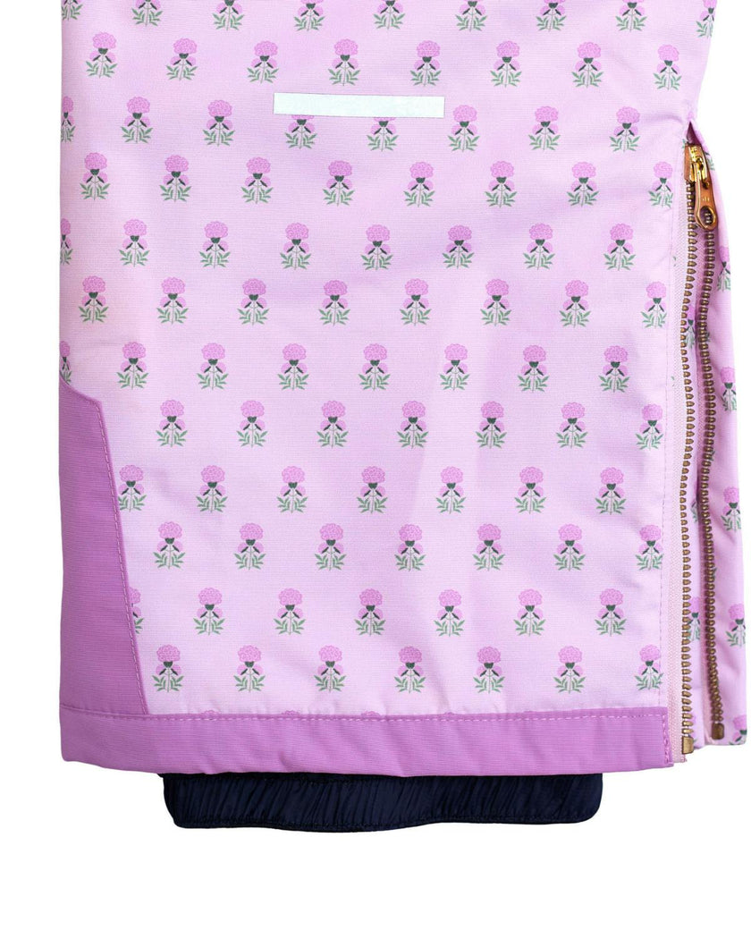 Kids Snow Pant in Pink Marigold