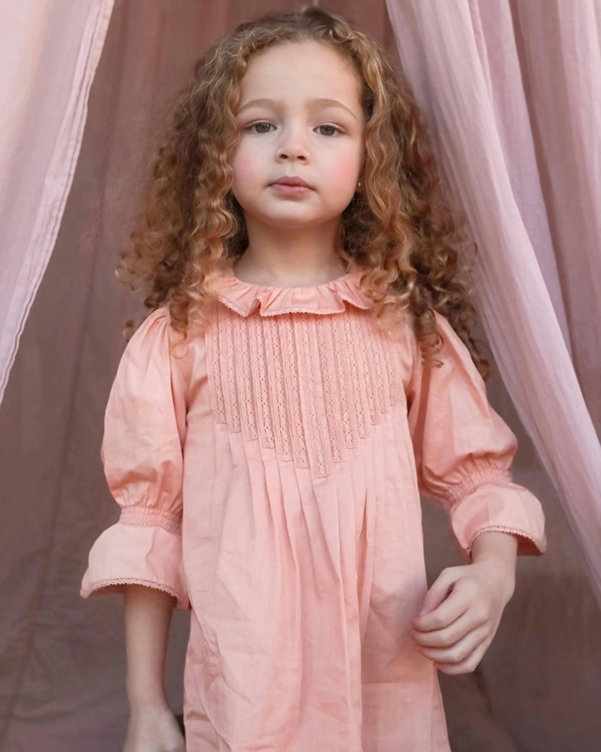 Julie Dress - Blush Pink