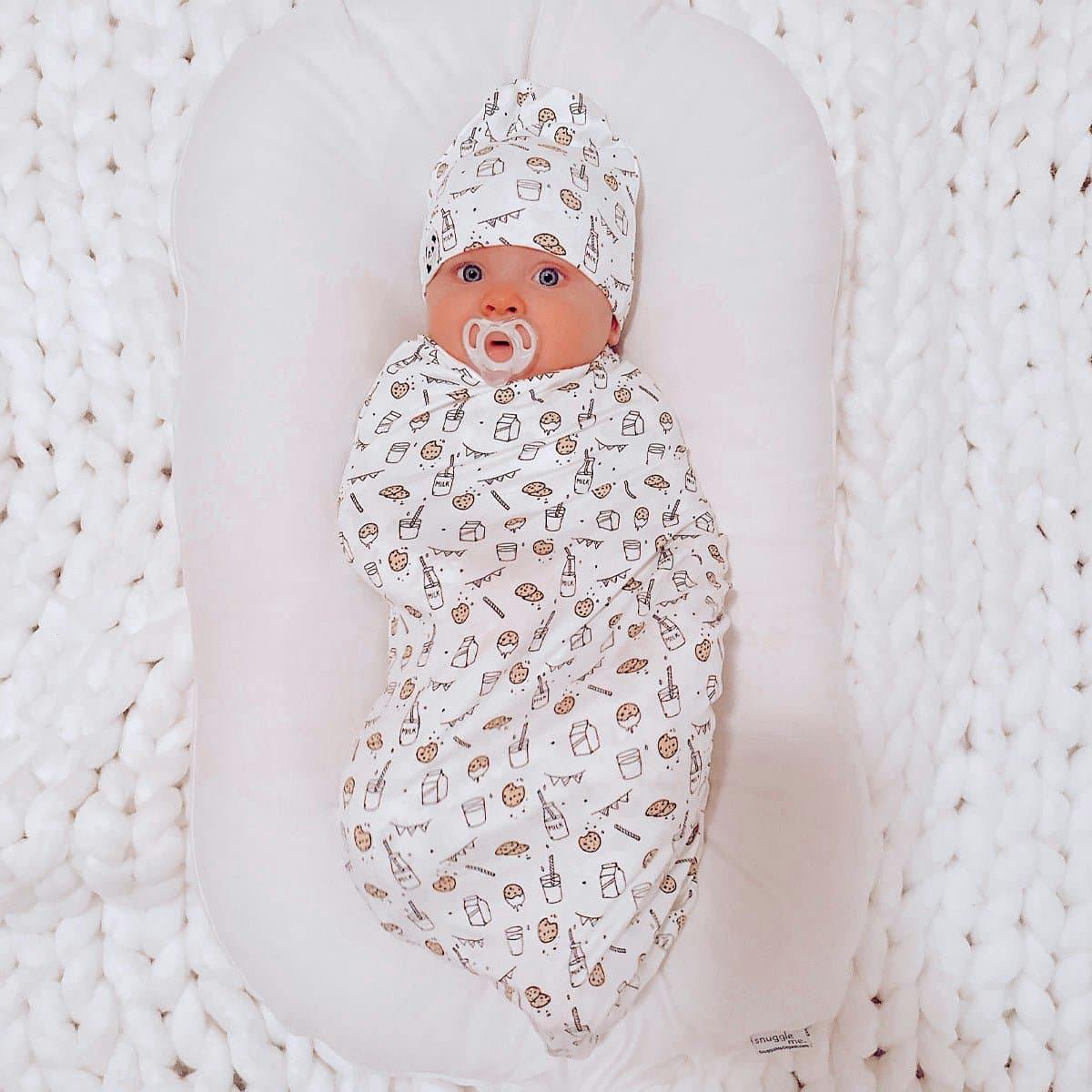 Bamboo Swaddle & Beanie Set