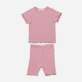 Teo Basic Tencil PJ Set - Pink