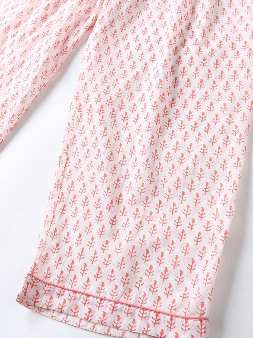 Block-Printed Loungewear Gift Set