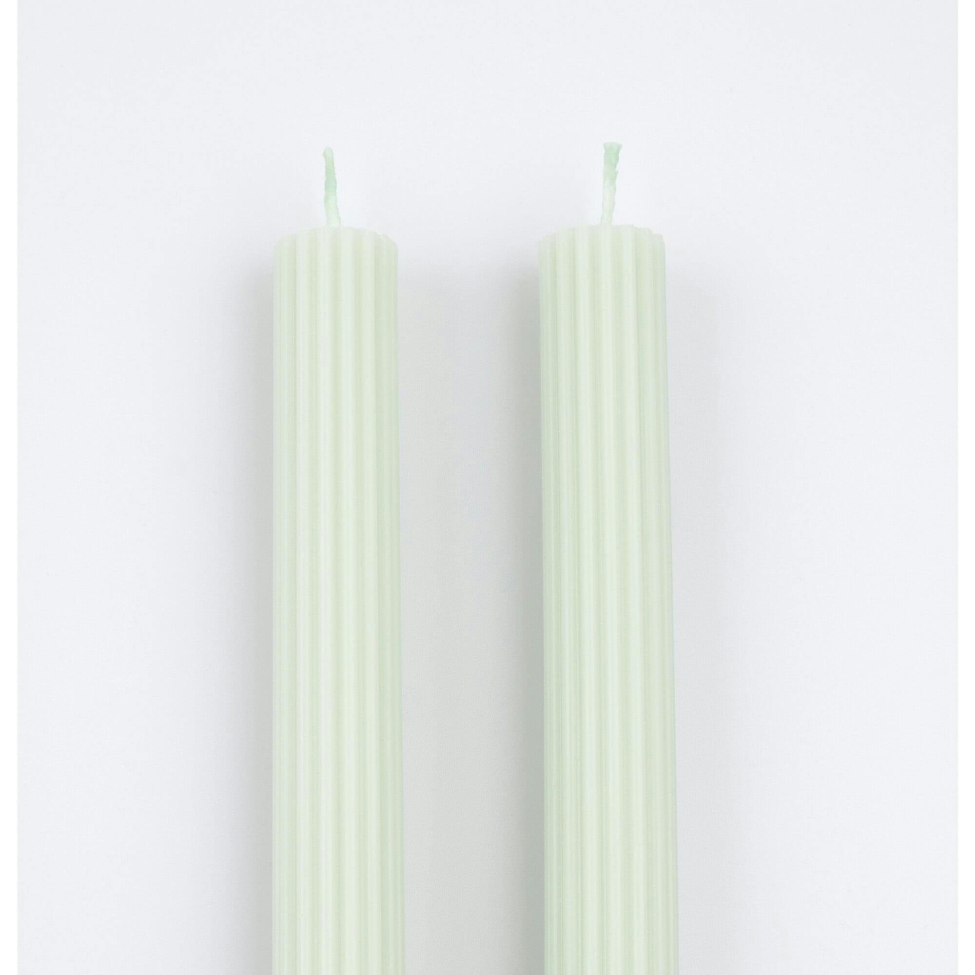 Sea Foam Green Table Candles