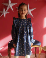 Margot Dress - Ditsy Bouquet Navy