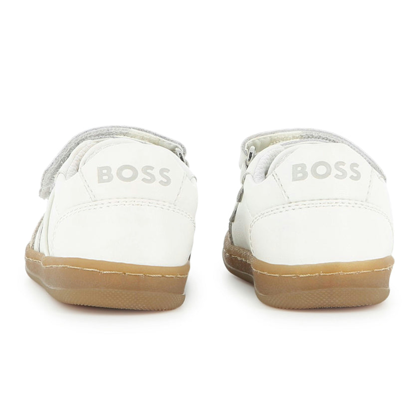 White Logo Detail Sneaker