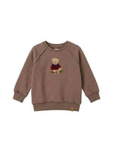 Hook Stitch Bear Sweatshirt