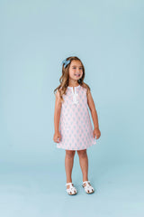 Pastel Pincers Shift Dress
