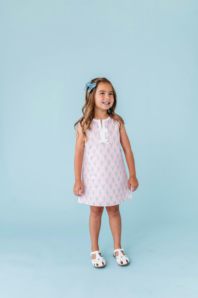 Pastel Pincers Shift Dress