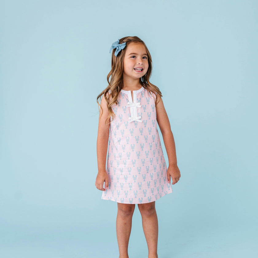 Pastel Pincers Shift Dress