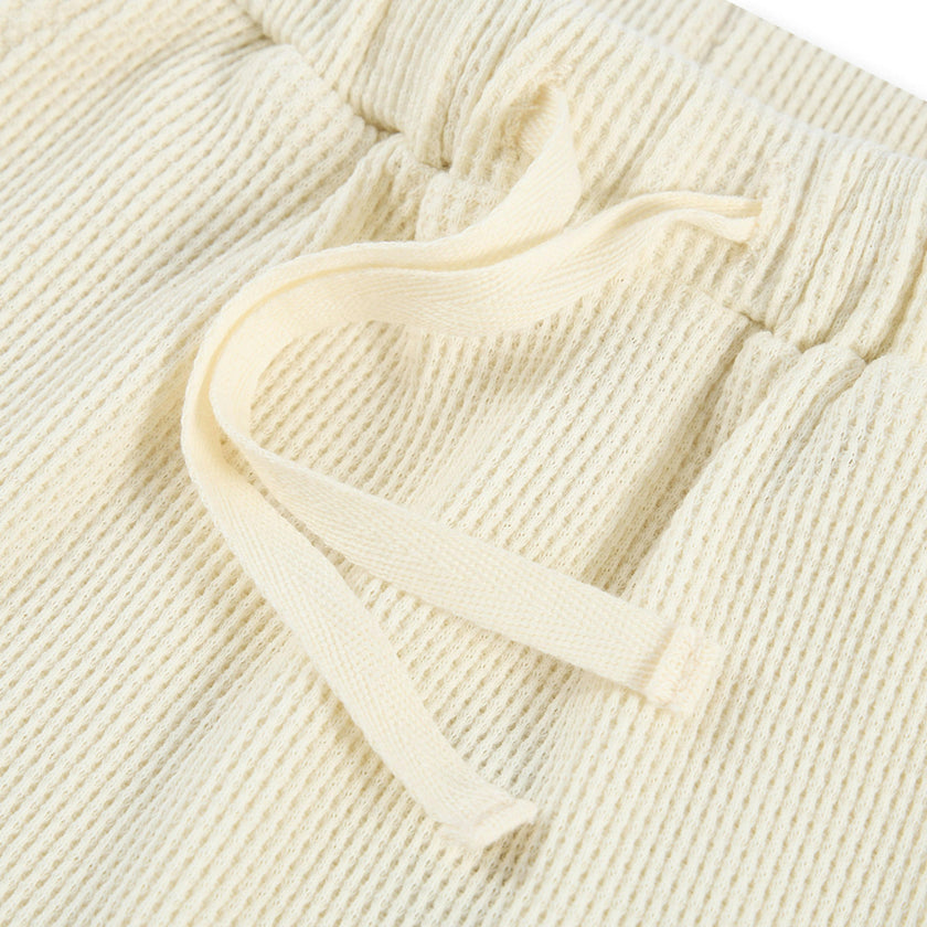 Vanilla Waffle Jogger Pants