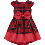 Florence Plaid Tartan Girls Party Dress