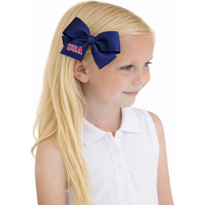 USA Hair Bow