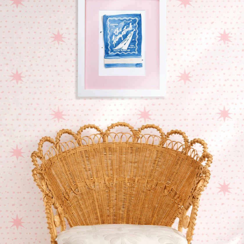 The Hamptons Matchbook Art Print