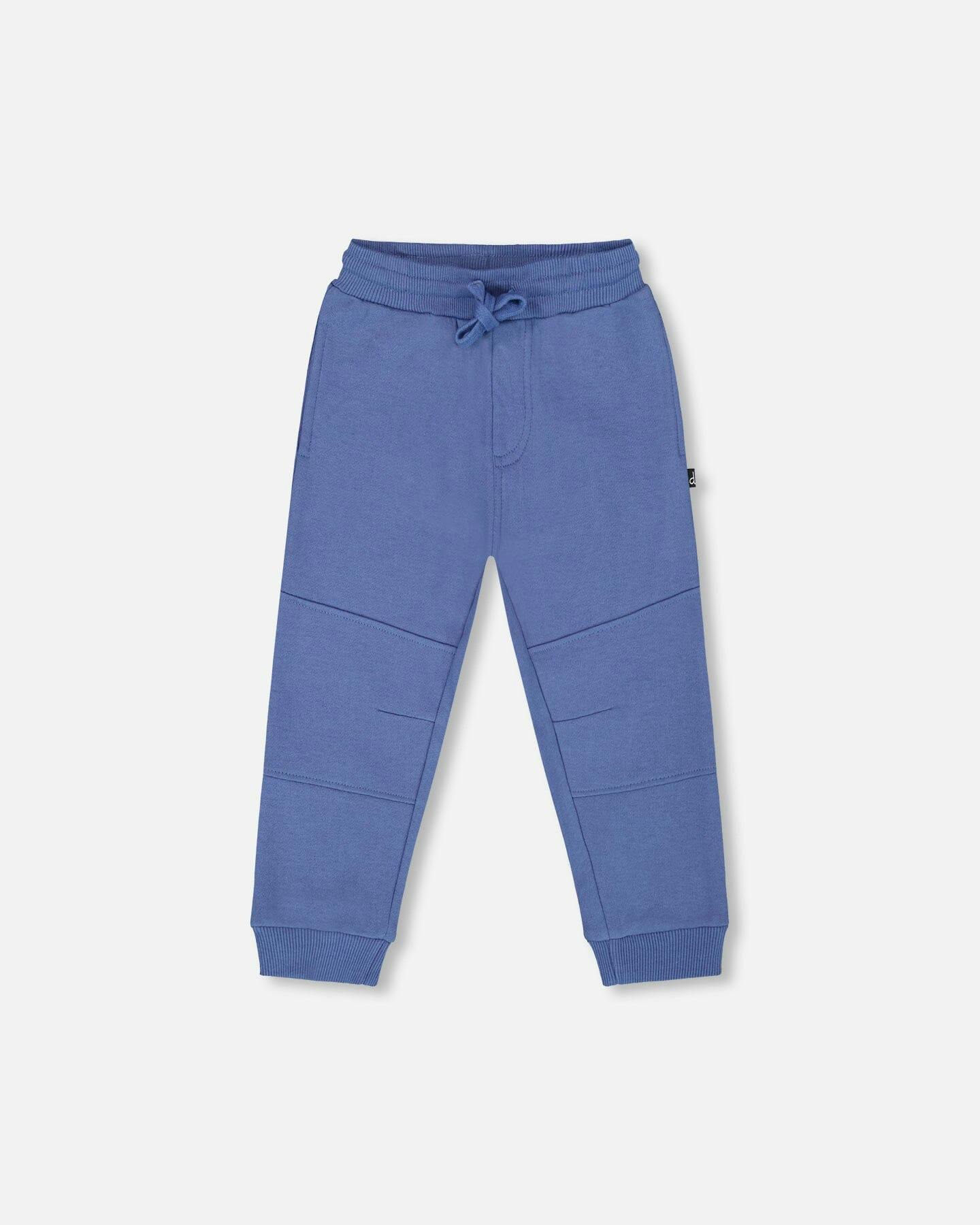 Fleece Sweatpants with Articulated Knees