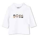 Black Logo Baby Jacket Set