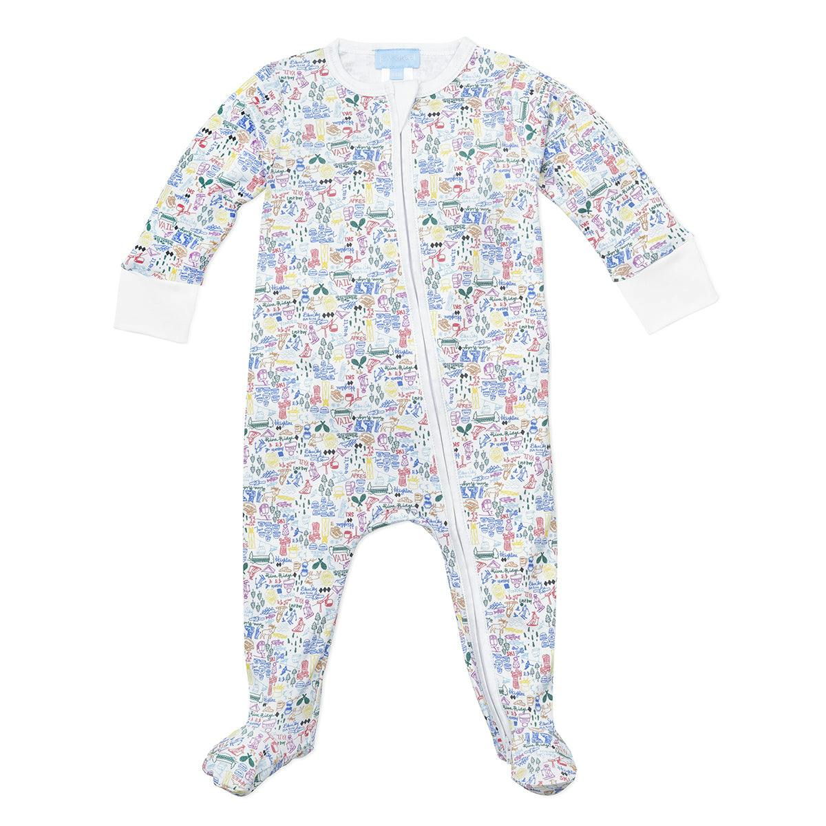 Vail Zip Baby Onesie