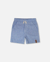 Chambray Shorts