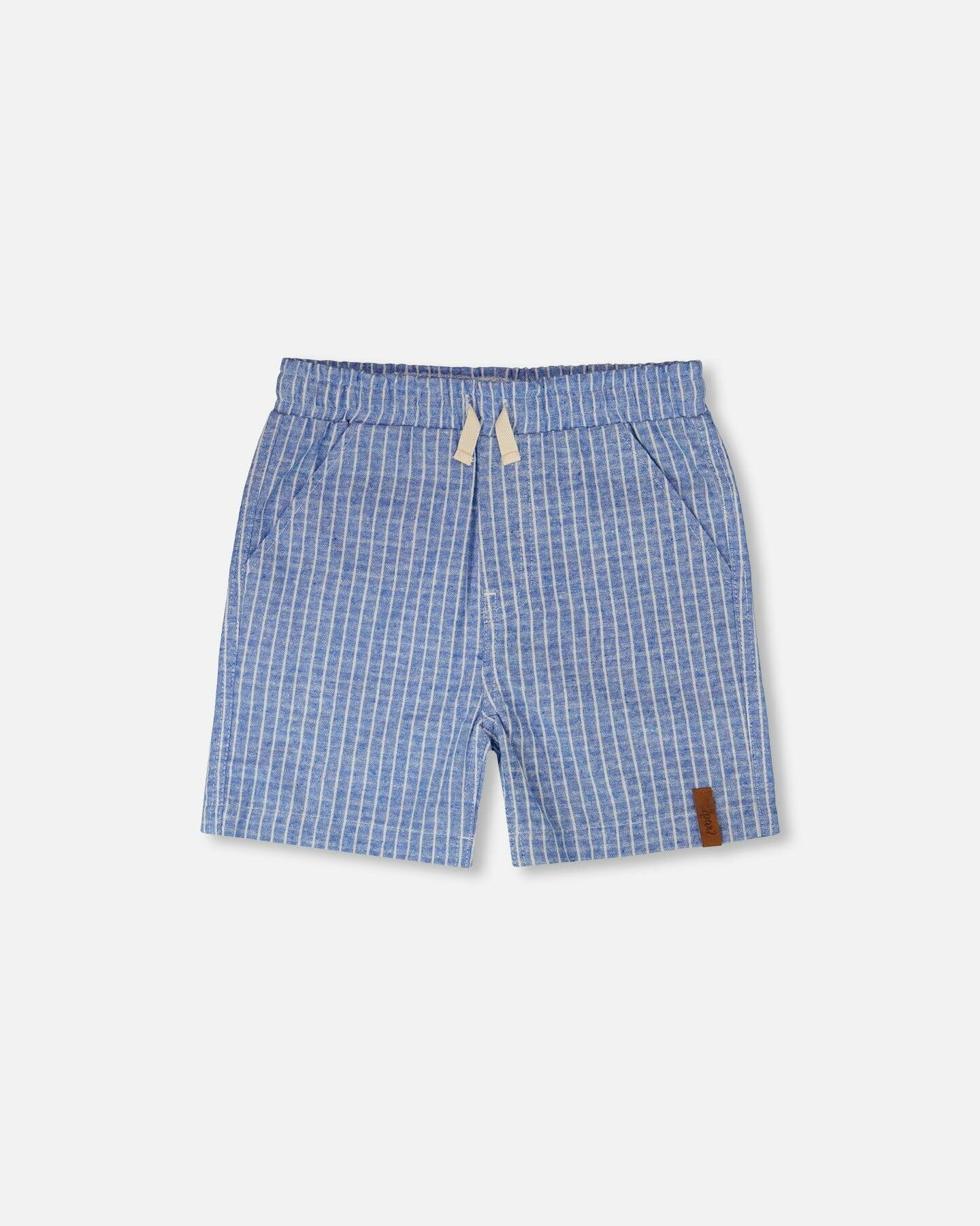 Chambray Shorts