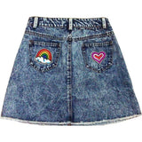 All About The Patch Denim Skirt