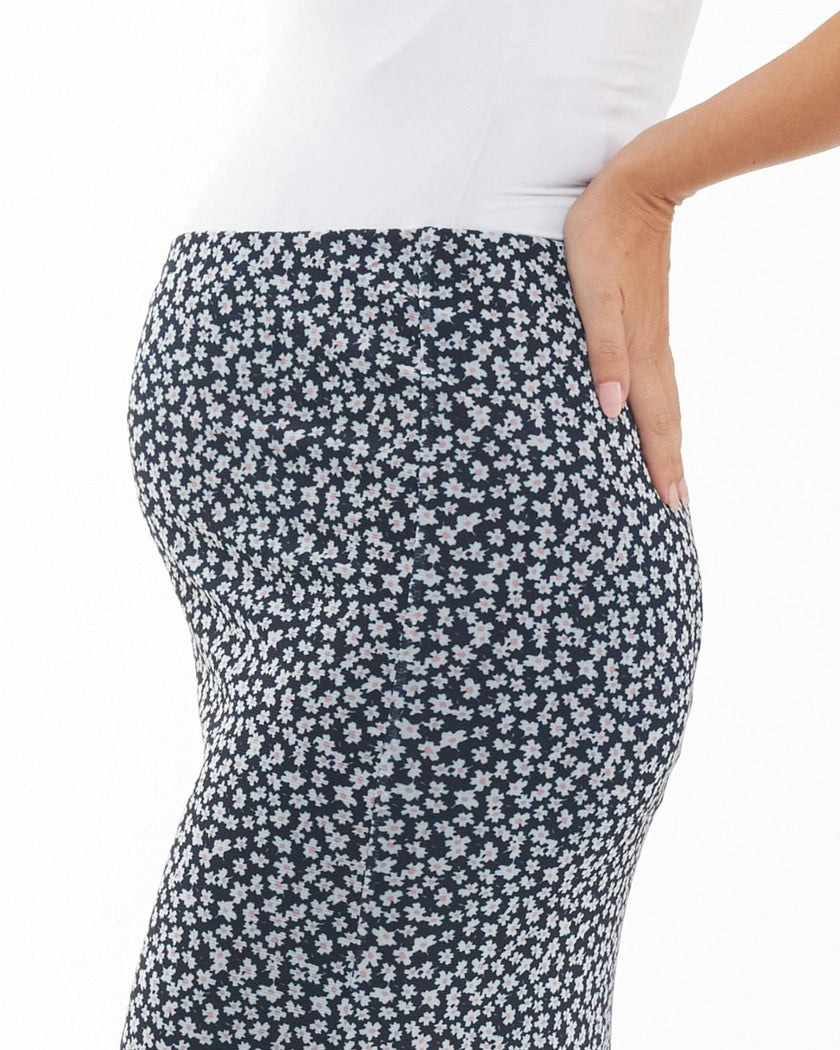 Kara Mesh Skirt  Navy