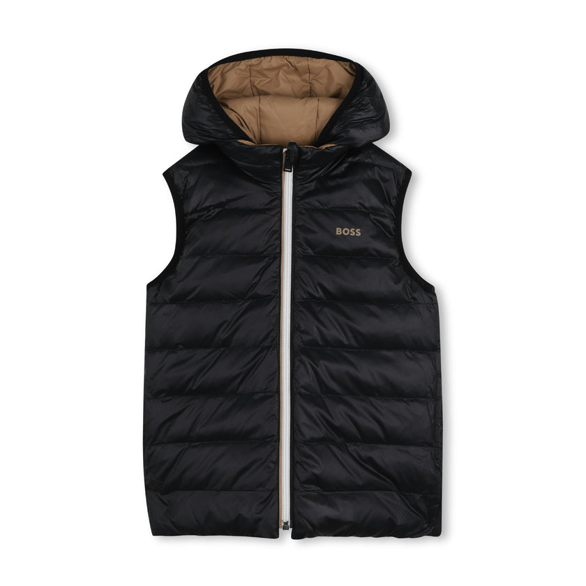 Light Brown Reversible Vest