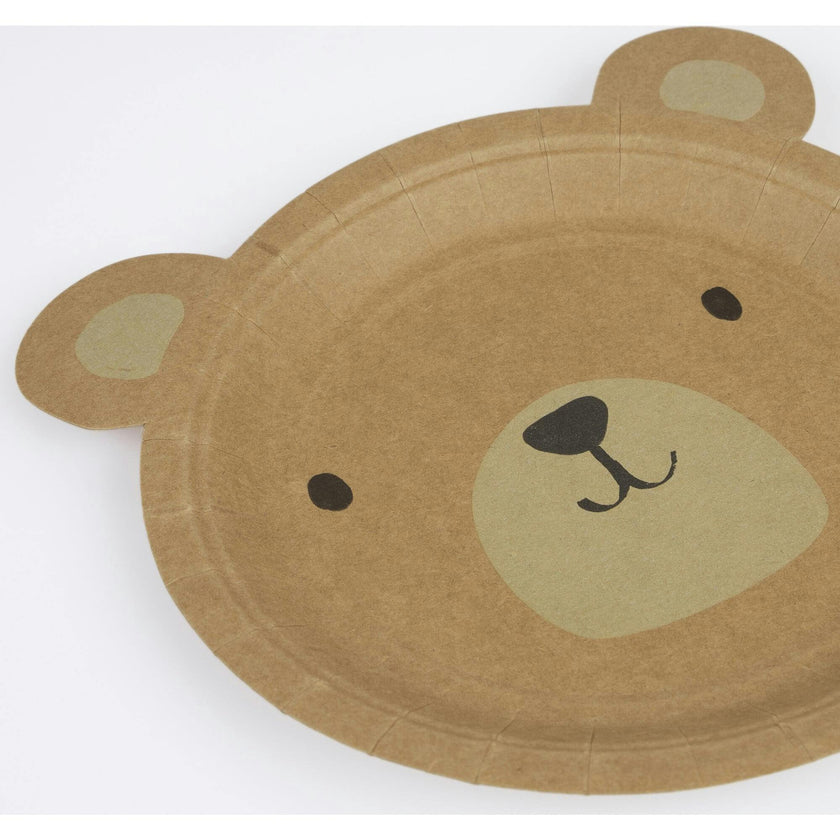 Woodland Bear Plates