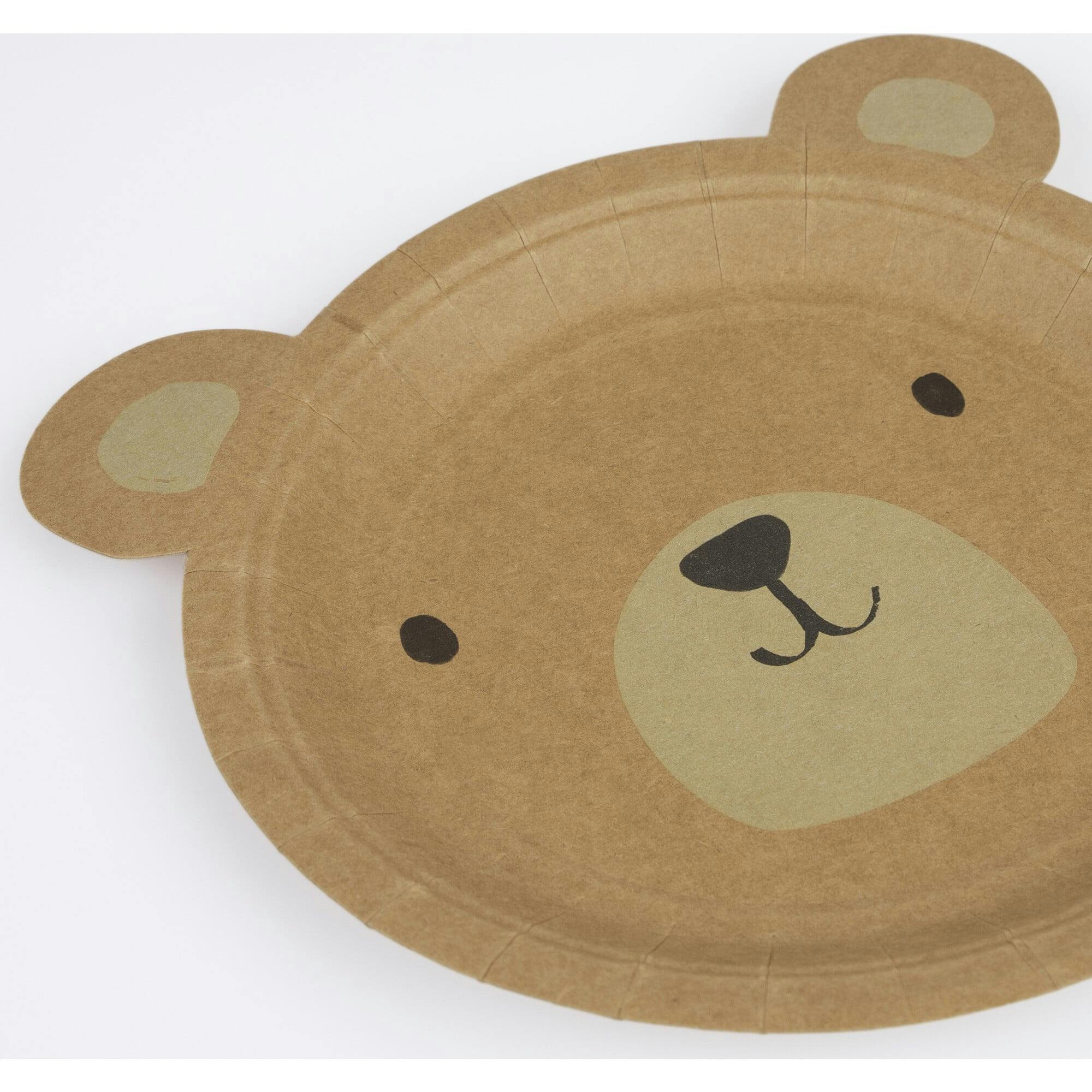 Woodland Bear Plates