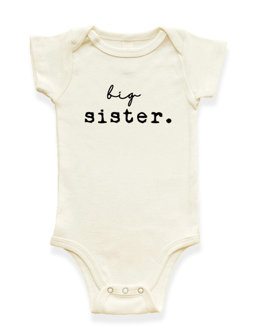 Big Sister Organic Baby Bodysuit