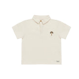 Wouti Shirt | Palm Tree | Warm White