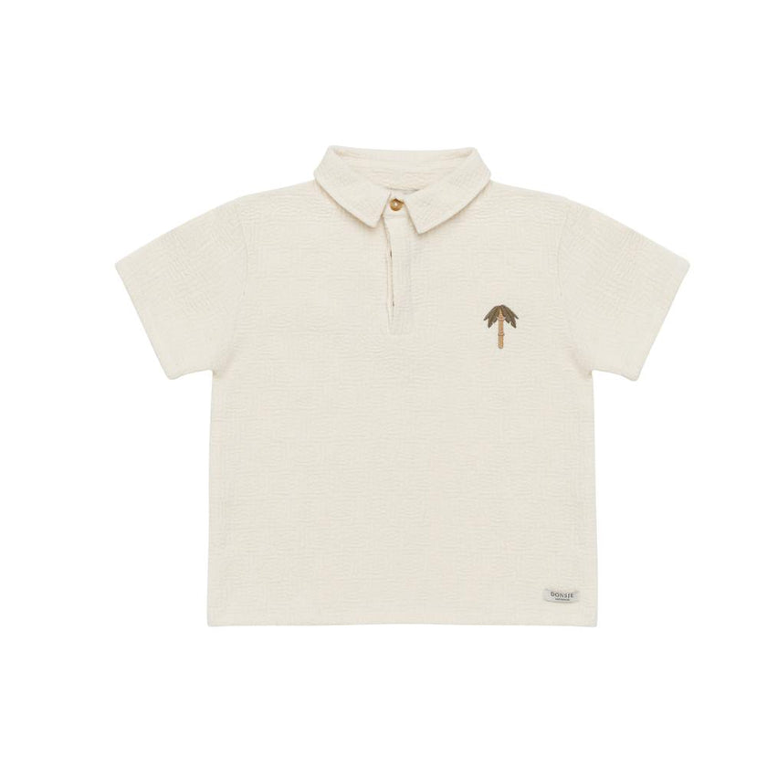 Wouti Shirt | Palm Tree | Warm White
