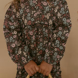 Organic Long Sleeve Tiered Dress