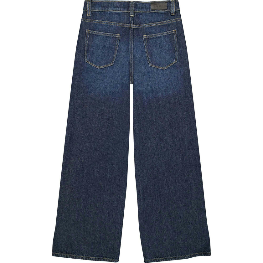 Lily Wide Leg Jeans | Deep Water