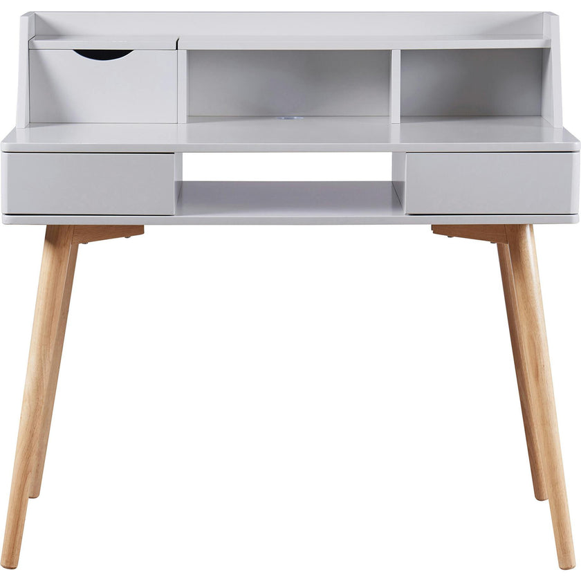 Creativo Wooden Writing Desk with Storage