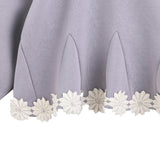 Light Purple Lace-Trim Set