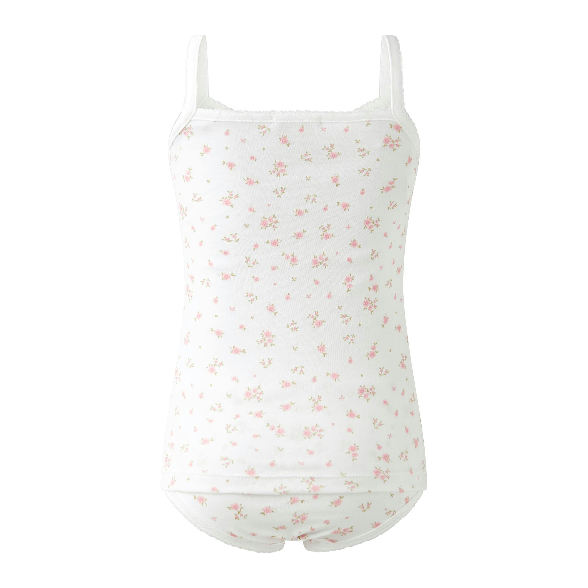 Pima Floral Underwear Set