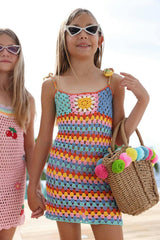 Sunshine Mood Crochet Dress
