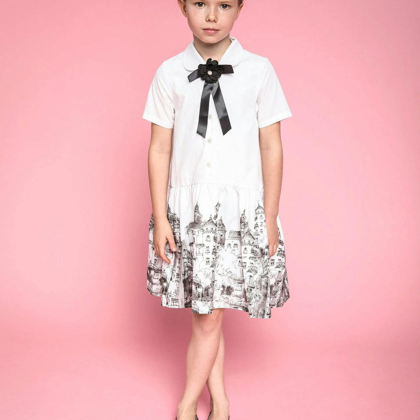 Isabella (white/prints)
